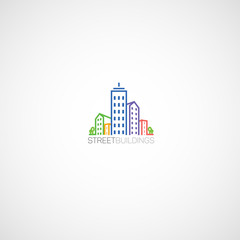 Street Buildings logo.
