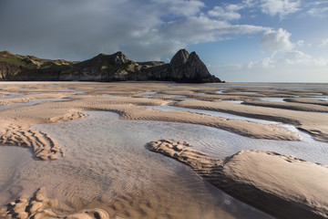 3 cliffs bay