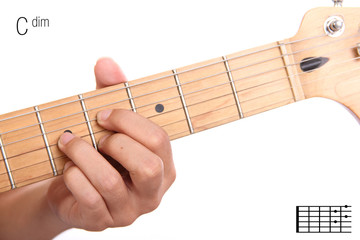 Cdim guitar chord tutorial