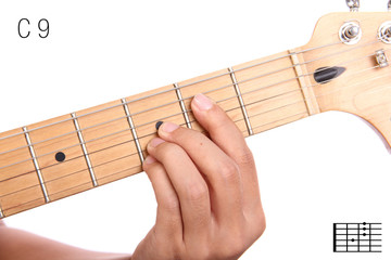 C9 guitar chord tutorial
