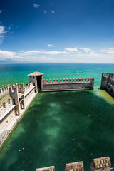Sirmione on lake Garda. Italy