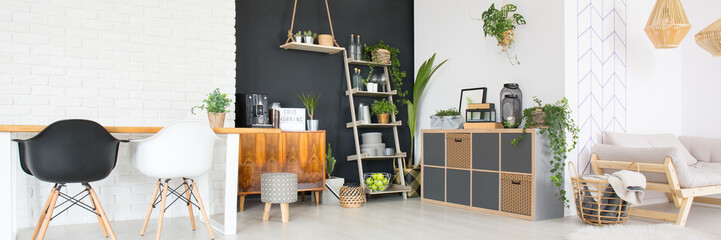 Cozy coffee space