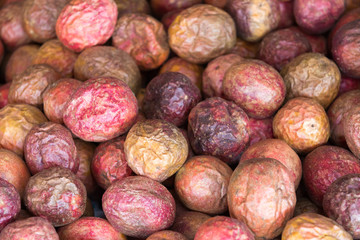 a lot of Passion fruit