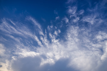 blue sky and cloudscape pattern - can use to display or montage on product