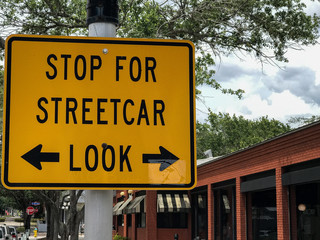 Obraz premium Stop for Streetcar