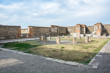 Pompeii ruins, Italy