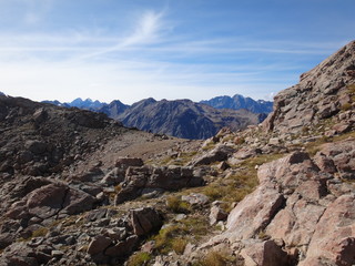 Mueller Hut track, Mount Cook, New Zealand
