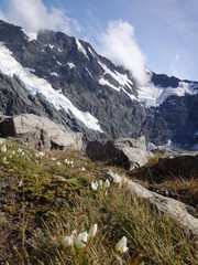 Mueller Hut track, Mount Cook, New Zealand