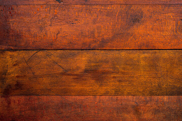Alte, zerkratzte Holzplatte als Hintergrund, Holz Textur