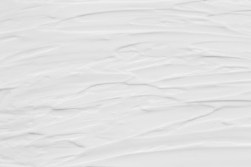 Obraz premium Cosmetics. Cream white background texture.