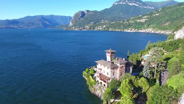 Famous location on Como lake - Villa Gaeta - Set film Casino royale with James Bond 007