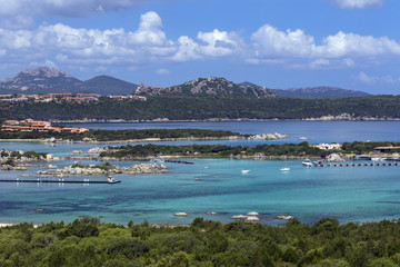 Fototapeta na wymiar Baja Sardinia - The Island of Sardinia - Italy