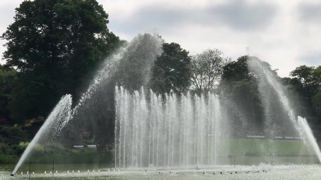Wasserspiele Planten und Blomem in Hamburg