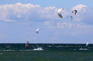 Kitesurfer auf der Ostsee © nightsphotos
