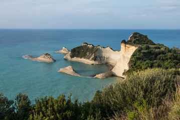 Cape Drastis at Corfu (Greece)