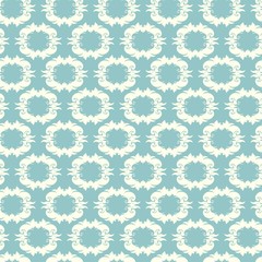 Seamless texture in vintage style and beige-blue tones