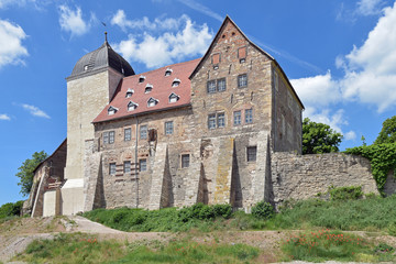 Fototapeta na wymiar Runneburg in Weißensee / Thüringen