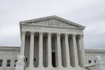 Close Up of the US Supreme Court