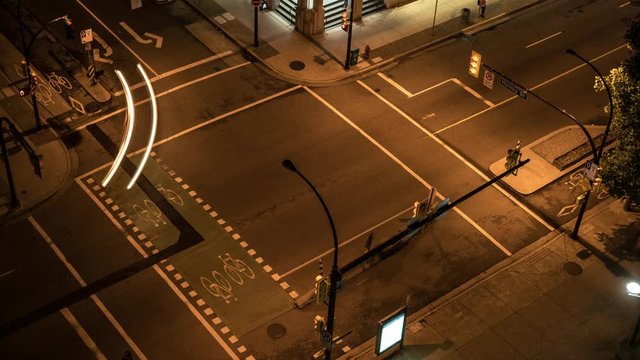 City Traffic Time-lapse