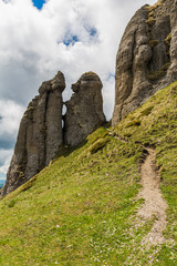 Two Old Women Having A Chat