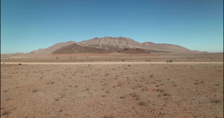 Panorama du désert namibien