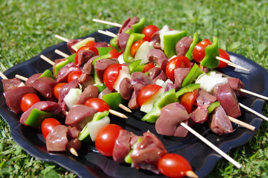 brochettes de rognons