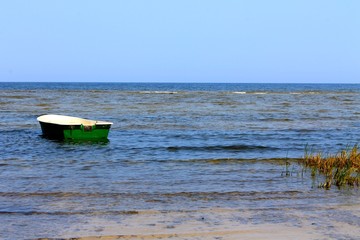 Coastline in Roja, Latvia