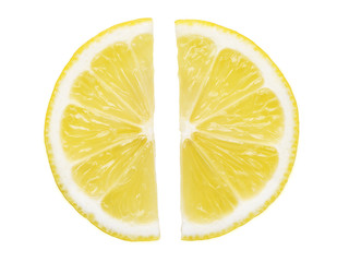 lemon slice halves
