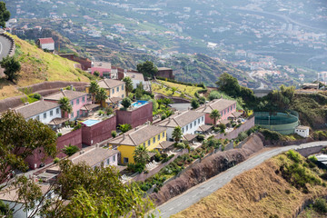 Fototapeta na wymiar View from Cabo Girao in Madeira, Portugal