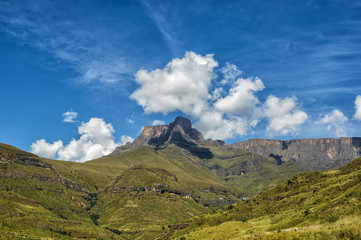 Spectacular Mountain View on a Clear Day