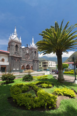 Fototapeta na wymiar Baños de Agua Santa, Tungurahua Province, Ecuador