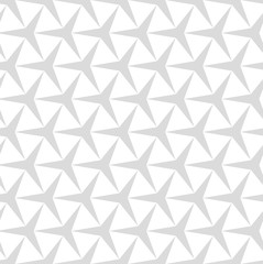 Obraz premium Abstraknyj seamless pattern of triangular geometrical shapes. White background.