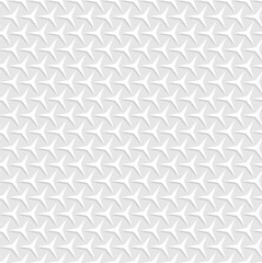 Abstraknyj seamless pattern of triangular geometrical shapes. White background.