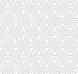 Abstraknyj monochrome pattern of lines and angles. Floral motifs.