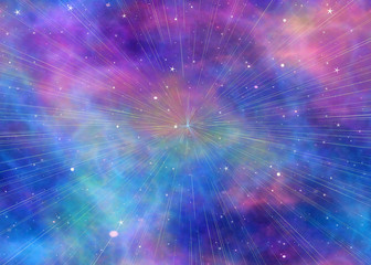 Naklejka premium beauty space stars backgrounds