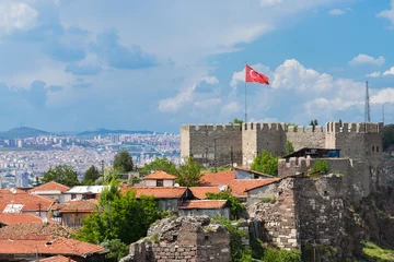 Foto auf Alu-Dibond Ankara Castle - Ankara, Turkey © Orhan Çam