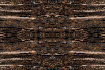 Wood texture dark brown color background