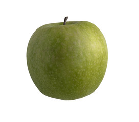 Perfect fresh green apple isolated