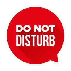 Do Not Disturb vector
