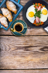 Different wood structure, blank template, abstract background