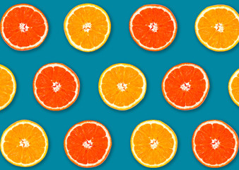 Half of orange isolated on white background