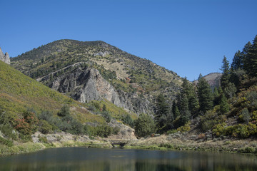 Utah Rocky Mountains in northern utah near salt lake city and ogden