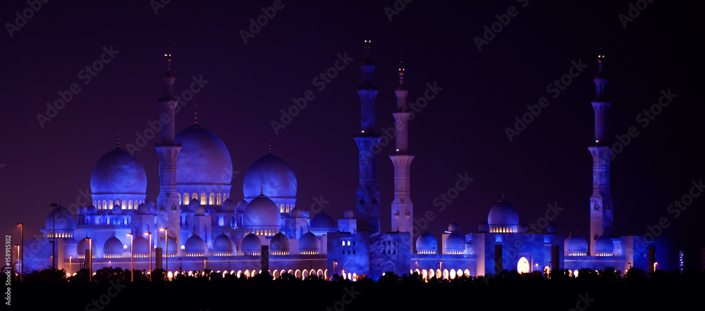 Wall mural sheikh zayed mosque