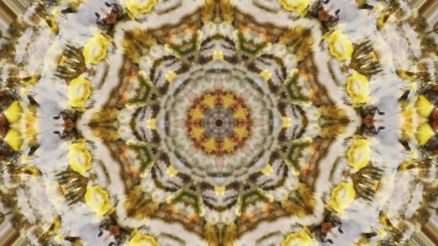  Fractal Caleidoscopio Abstracto Simetrico fluido liquido