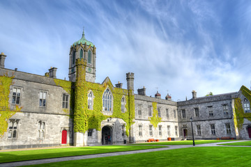 The National University of Ireland in Galway. - obrazy, fototapety, plakaty