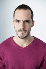 Obraz premium Man indoors