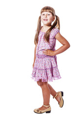 standing little girl © Olga Sapegina