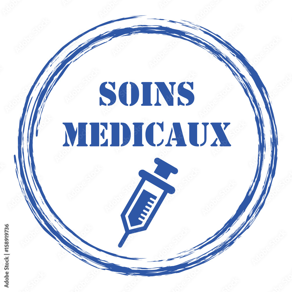 Canvas Prints Logo soins médicaux.