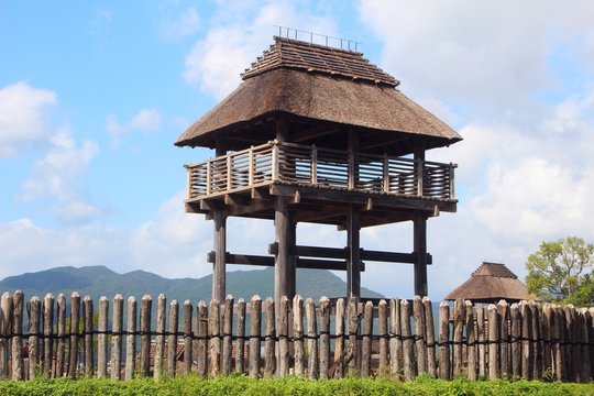 吉野ヶ里遺跡の櫓