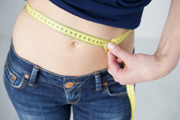 Woman's waist circumference